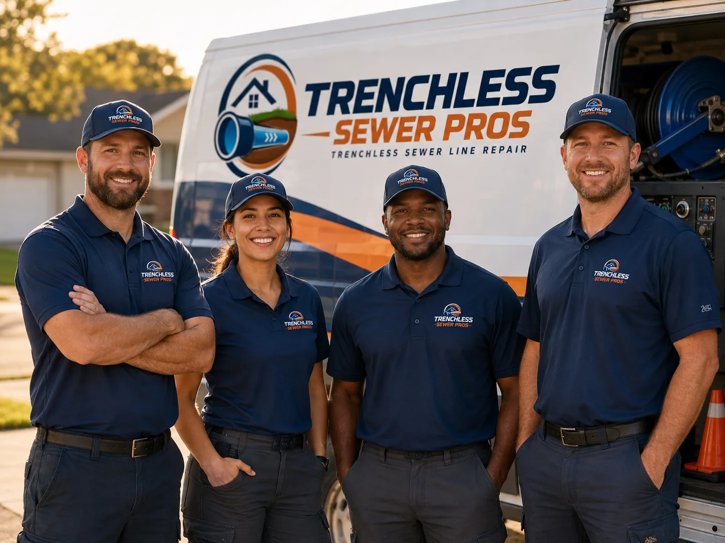 Trenchless Sewer Repair company in Hockley, TX